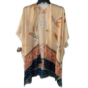NWT SAVE THE OCEAN APPAREL Swimsuit Coverup. One size